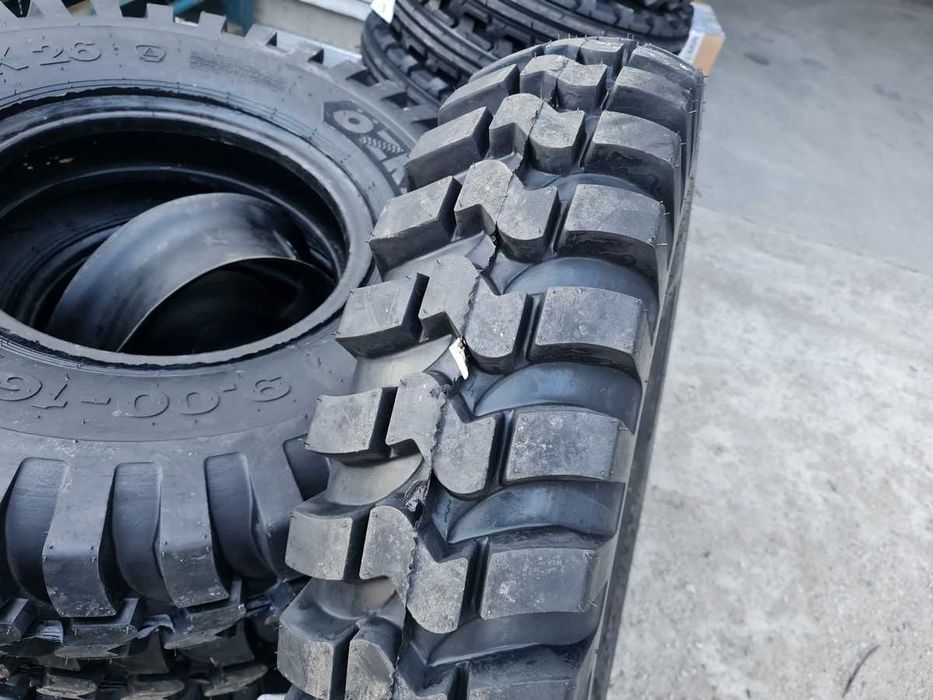 Anvelope noi 9.00-16 OZKA 14 pliuri cauciucuri pentru remorca