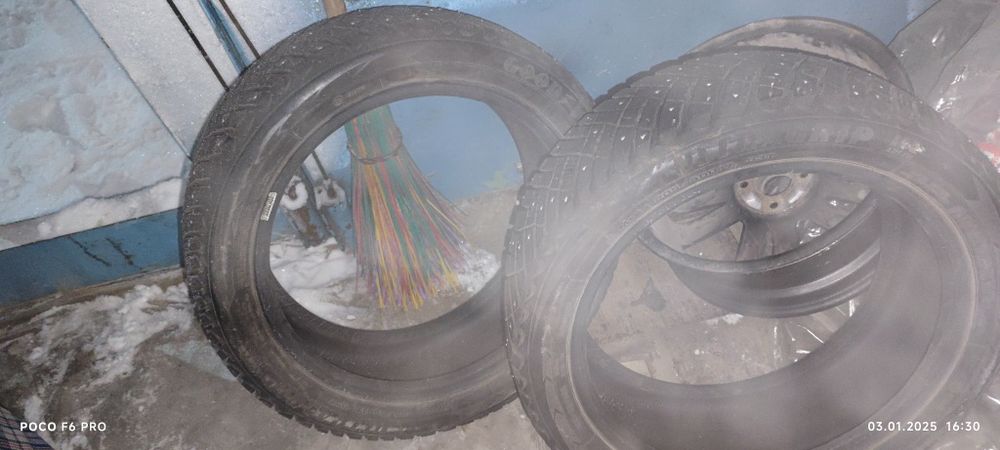 Резина две штуки  зимние