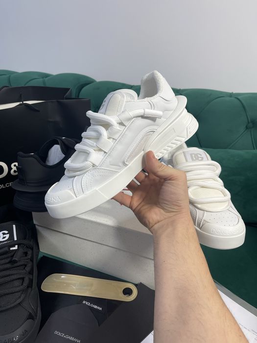 Adidasi Dolce Gabbana piele naturala 100% Full Box colectie noua