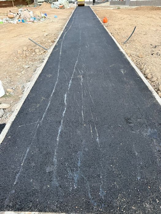 Асфальт Асфальтирование Укладка Асфальта