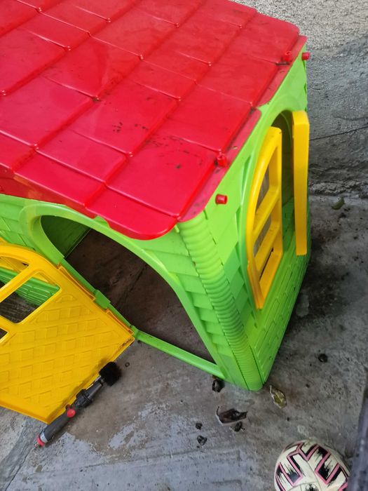 Căsuță de joacă pentru copii colorată, rezistentă ideală curte grădină