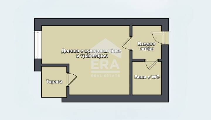 Възможност за включване в нов проект в кв. "Виница"! Едностаен апартам