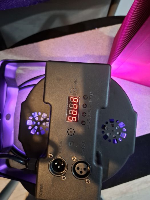 Lumini disco laser par led