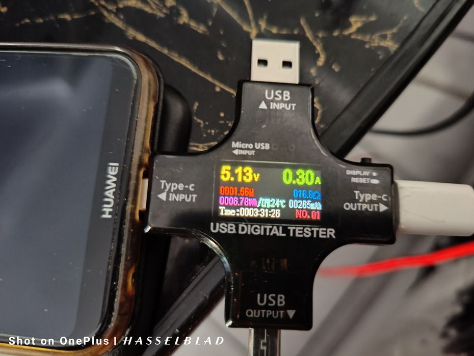 Професионален USB тестер информатор bluetooth свързаност с приложение