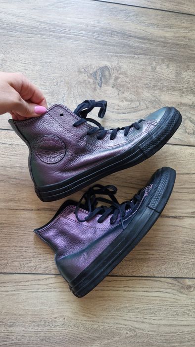 Converse Високи Кецове 37 Размер Естествена Кожа