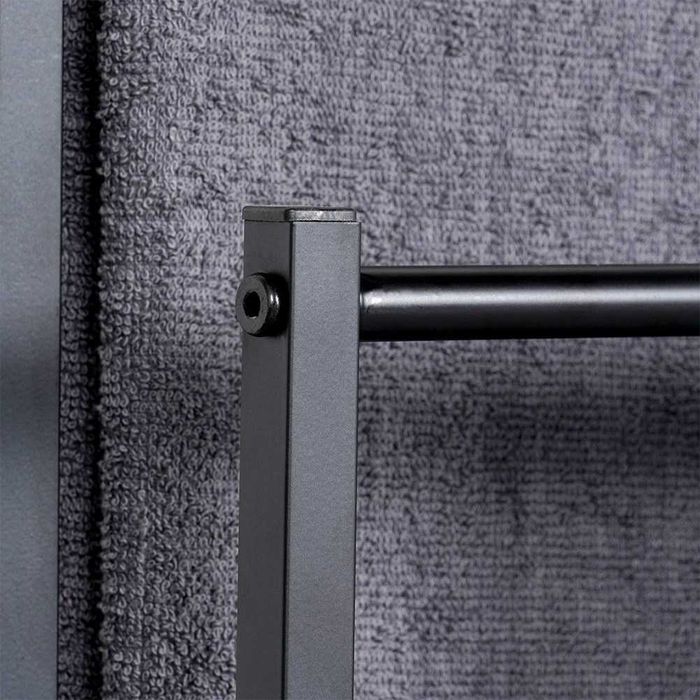 Стойка за хавлии за баня, метална стойка, 3 нива