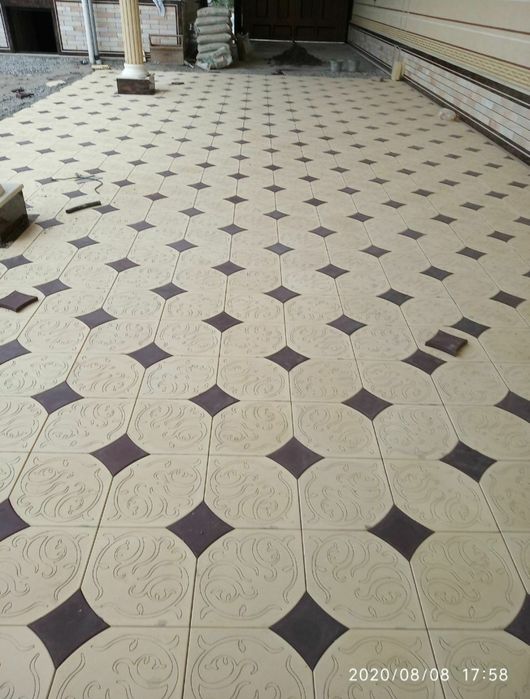 Брусчатки, поребрики, лотки