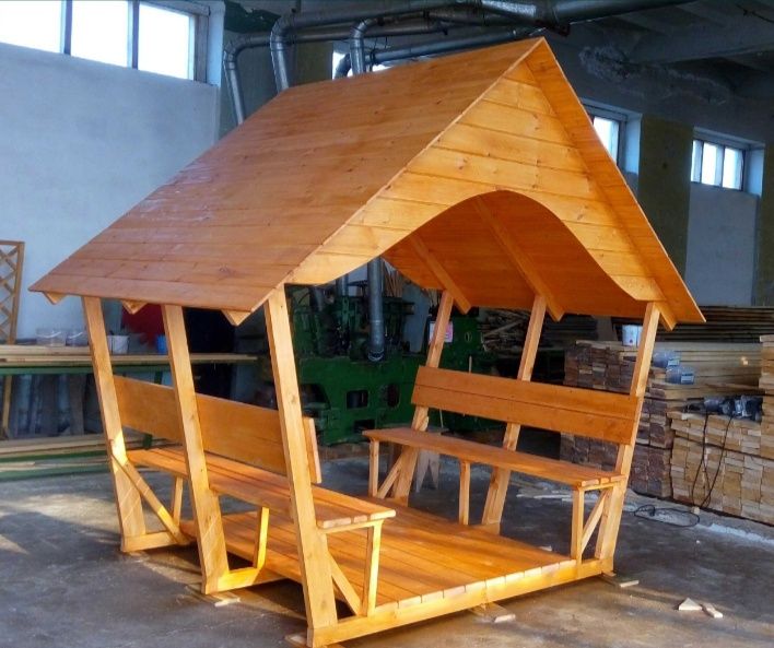 Песочница. Детский домик. Беседка