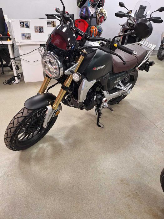 Motocicleta Daytona Rockstar 125 cc, SCRAMBLER Permis A1, Rate!