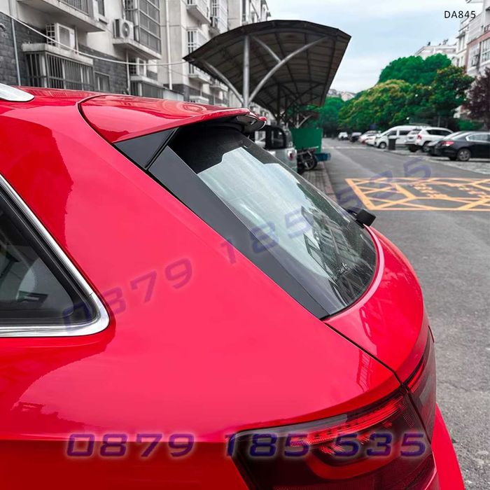 Странични спойлери за задно стъкло за Audi A3 8V Hatchback S line 2014-2020, черен гланц – DA845 тунинг добавки задни ауди а3 с лайн