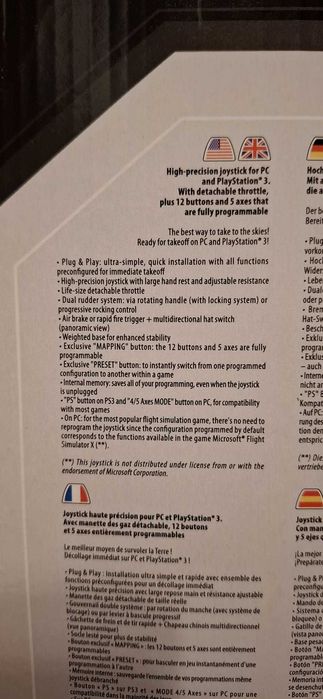 Joystik Thrustmaster T Flight Hotas