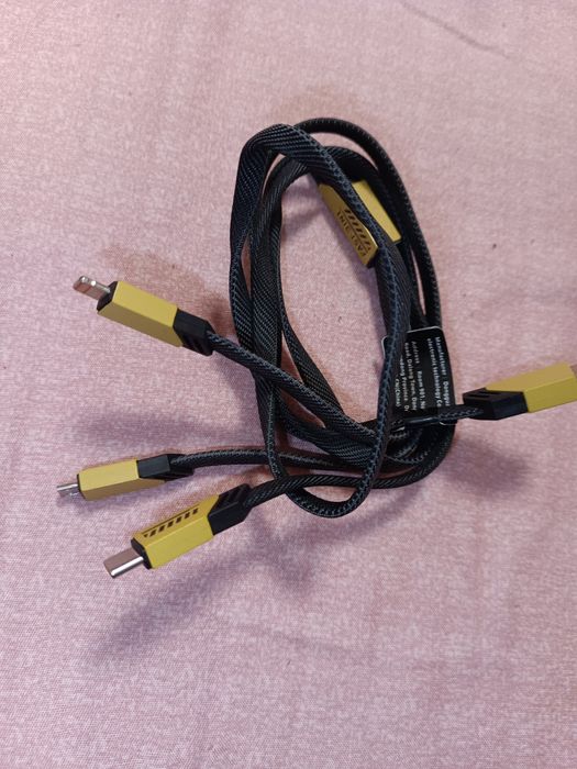 Cablu usb tip c 5 roni Cablu cu trei iesiri 30 roni