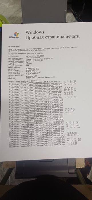 Epson L 3100 три в одном