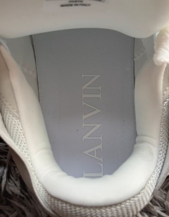 Lanvin curb sneakers