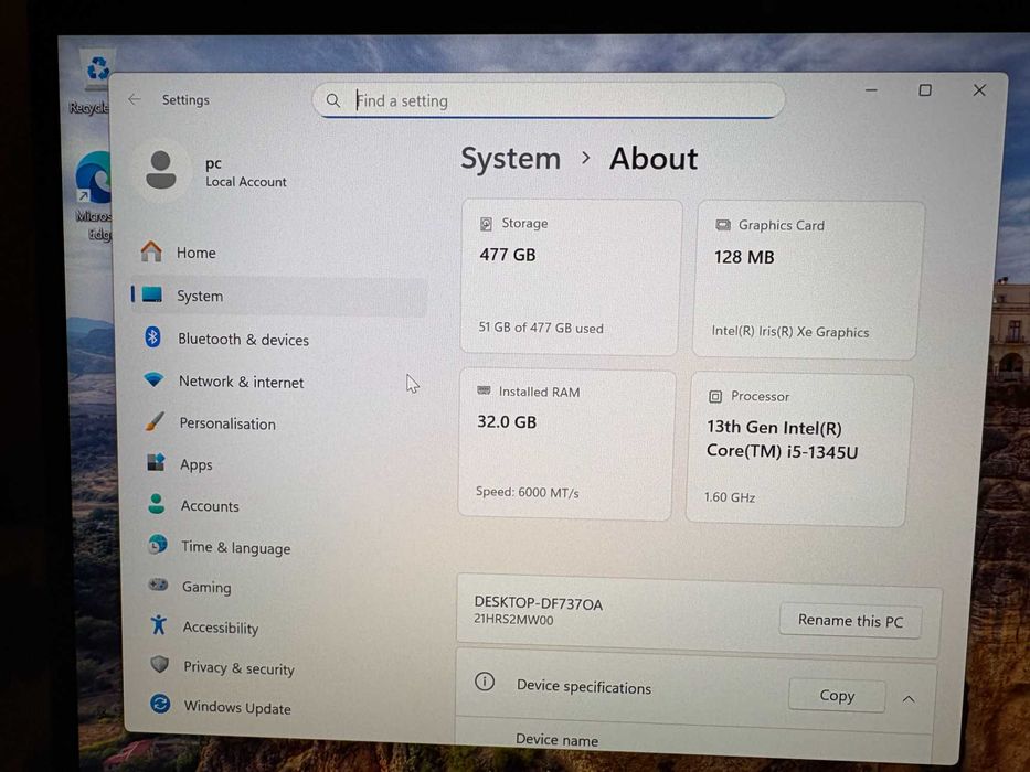 Lenovo ThinkPad X1 Yoga 8 Gen 14"IPS, i5 1345U, 32/512 NVMe, 5G модем!