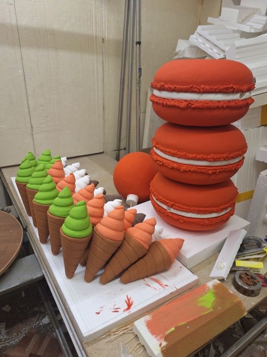 Украшения из пенопласта для праздников