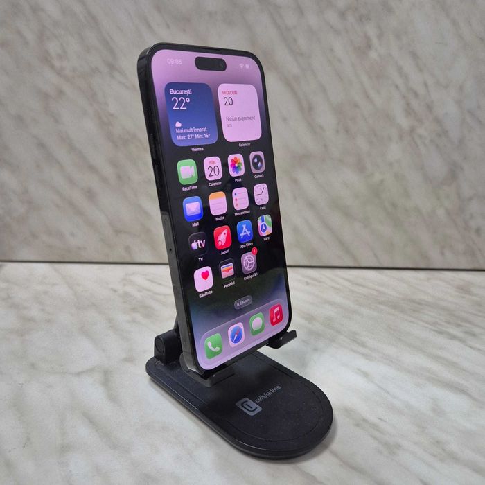 Telefon Apple iPhone 14 Pro Max 128GB Negru 80% bat Zeus Amanet 35555