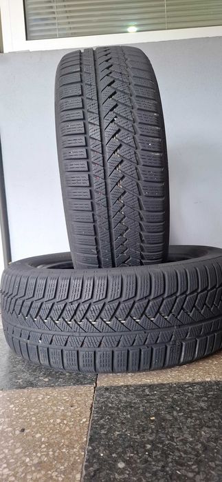 2бр. 215/55/17 Continental 6.7mm грайфер, дот 19г. Предлагаме монтаж