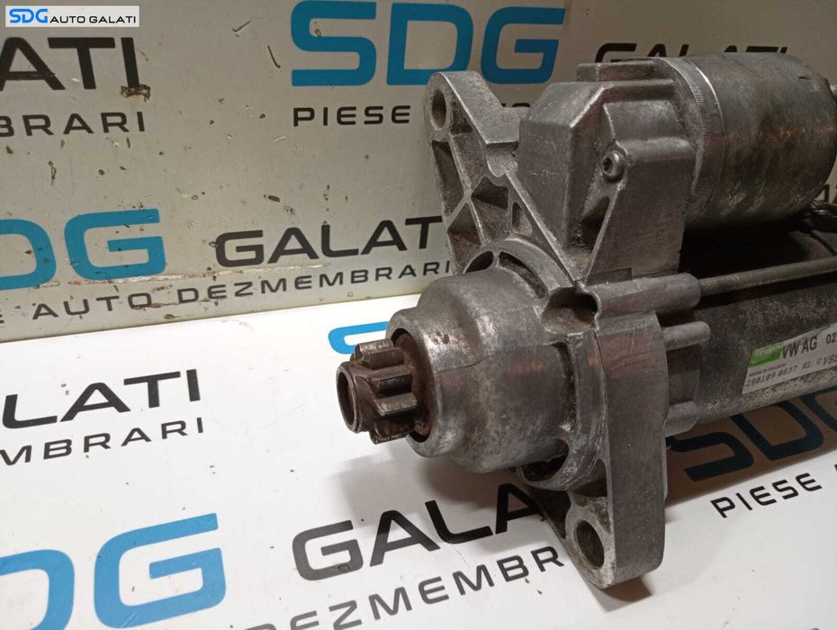 Electromotor cu 10 Dinti Skoda Fabia 2 1.6 BTS CFNA CLSA 2007 - 2014 Cod 02T911023S D6GS12 [B3618]