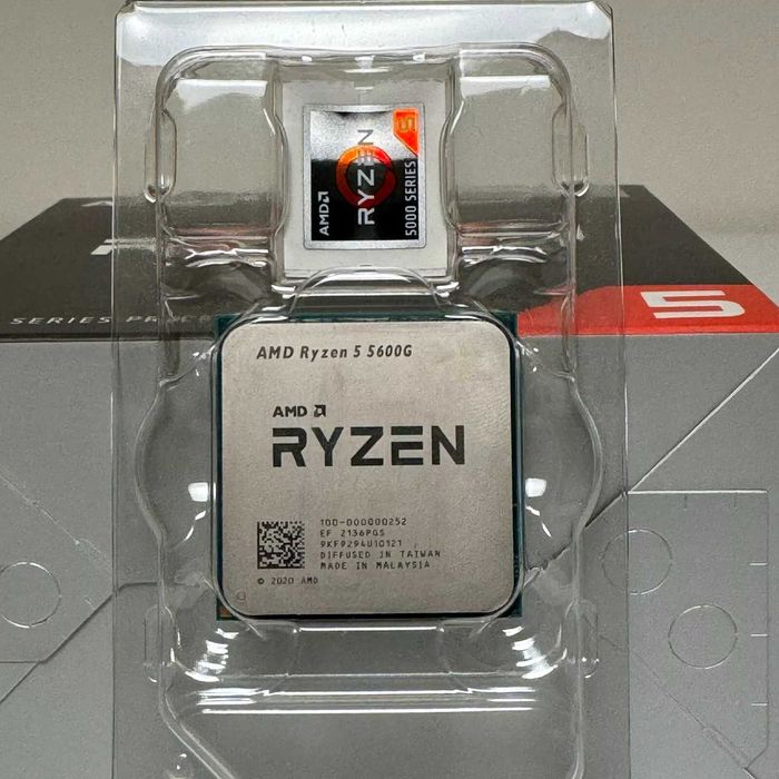 MSI B450 GAMING PRO CARBON WIFI +  Ryzen 5 5600G, шестядрен 3.9/4.4GHz