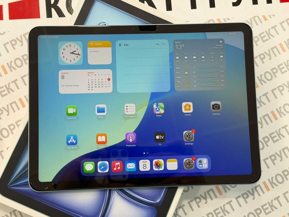 Гаранция! Apple iPad Air 11 M2 2024 128GB-100% BH