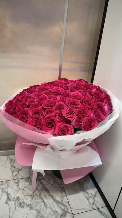 Букет роз 101 шт