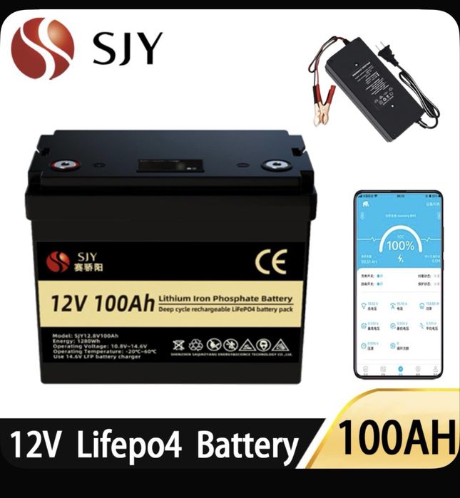 Аккумулятор LiFePo4 12,8v 100A