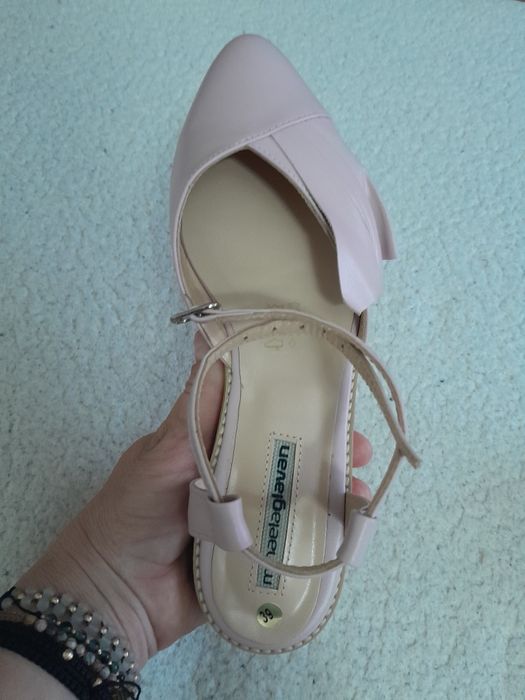 Pantofi piele naturala Mihaela Glavan