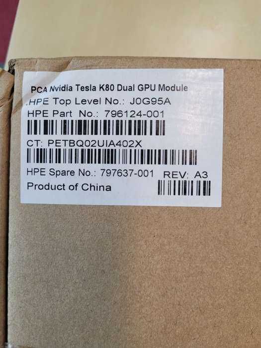 Vand placa video grafica gpu nvidia tesla K80