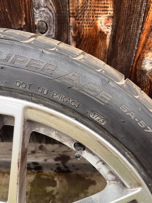 Set jante de aliaj originale Audi Q5+anvelope