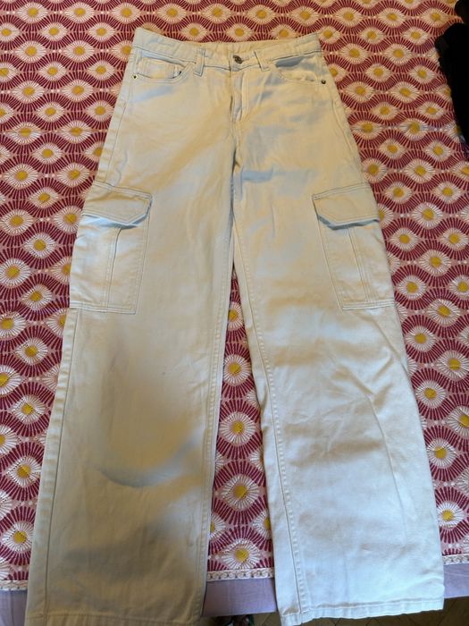 Бели дънки, 10-11г. Н&М