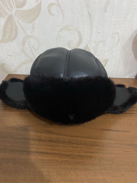 Норковая шапка ушанка