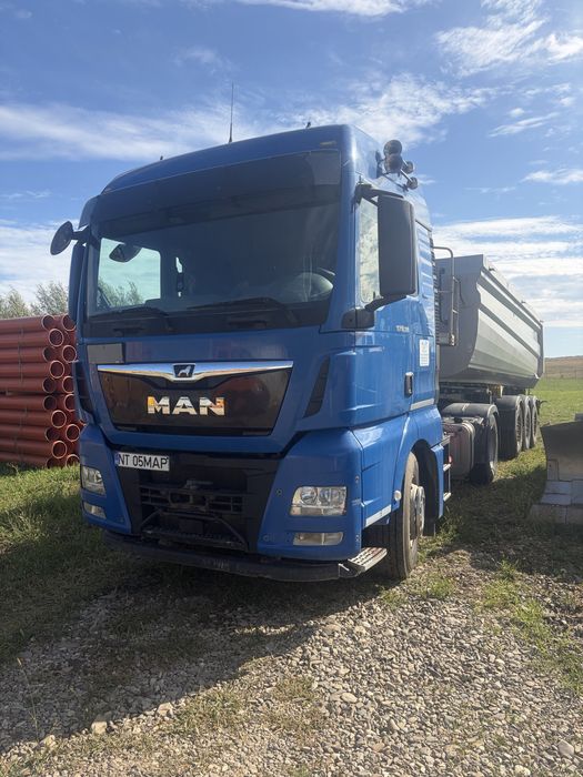 Ansamblu Man + semiremorca basculabila