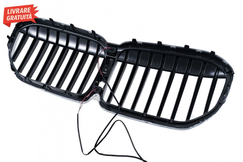 Grila Centrala BMW Seria 7 G11 G12 LCI (2020-2022 ) cu LED