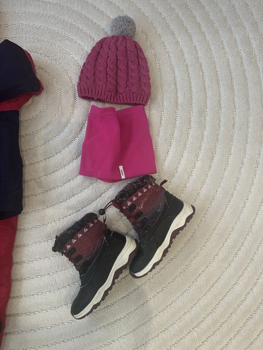 Зимна екипировка за момиче 122/128