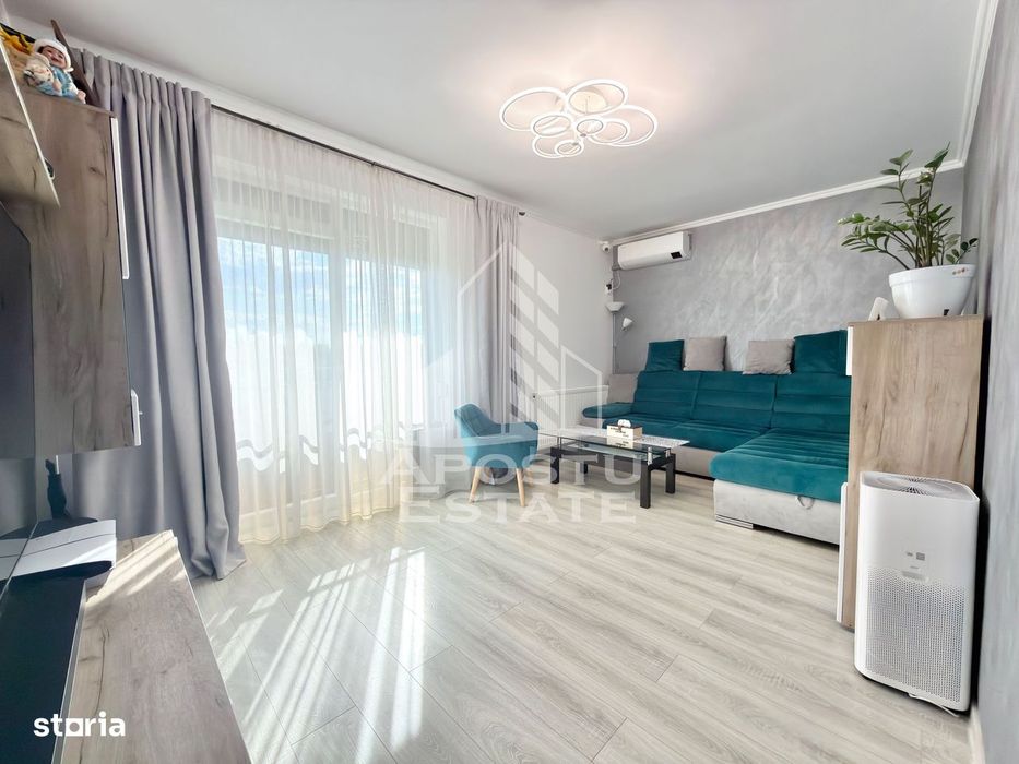 Apartament cu 3 camere decomandat, complet mobilat la parter in Giroc — fotografia 1