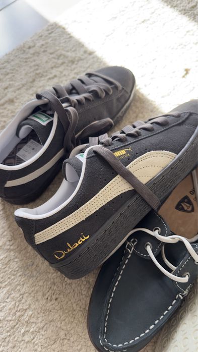 Продам новые замшевые кроссовки  Puma 38 р