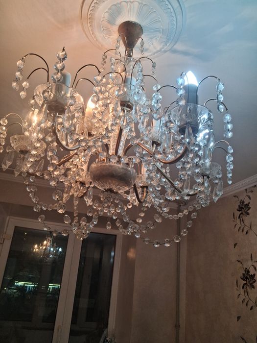 Люстра хрустальная