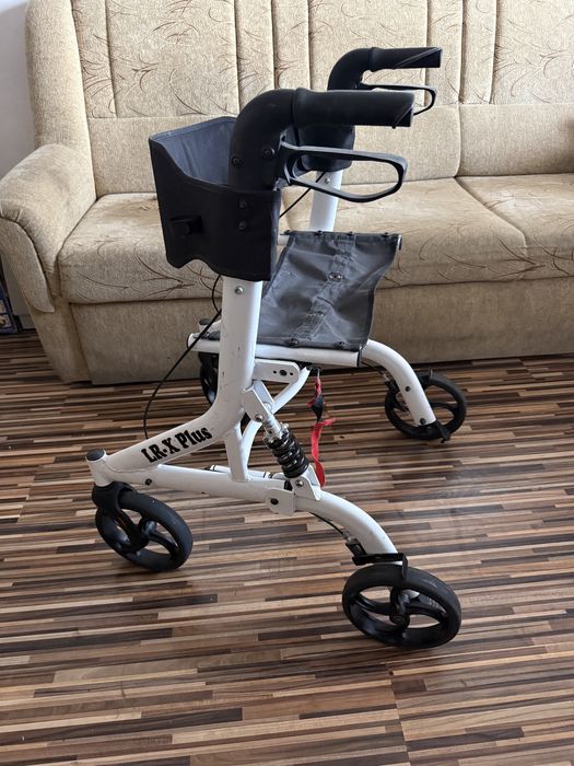 Cadru rulant din aluminiu cu suspensie batrani dizabilitati (ca nou)