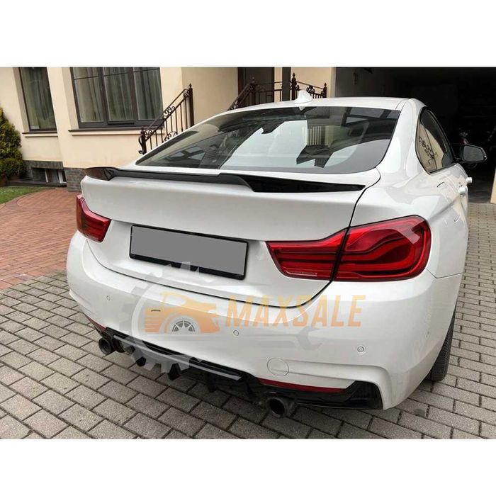 Спойлер за BMW F36 багажник M4 style на BMW 4 серия sport м пакет