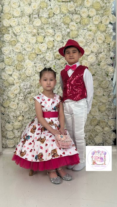 Прокат детских платьев/образов на 8 марта