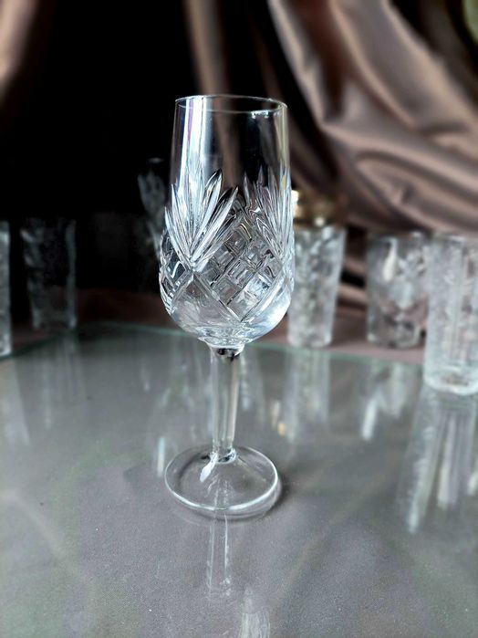 Хрустальные фужеры 6шт