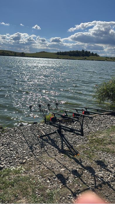 Echipament pescuit la crap SHIMANO/FOX/MECCANICA