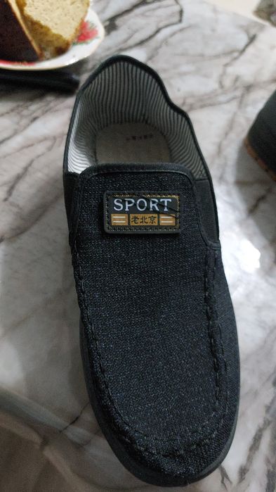 Туфли мужские джинсовые