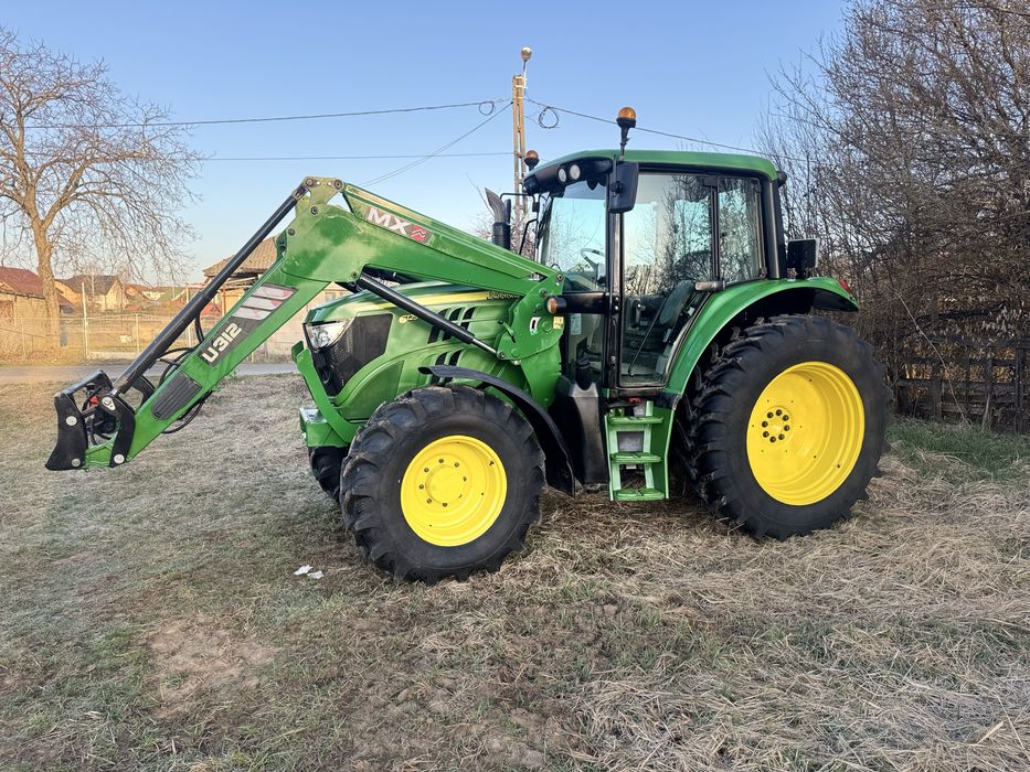 Tractor John Deere 6125 M cu Incarcator frontal profesional Mailleux