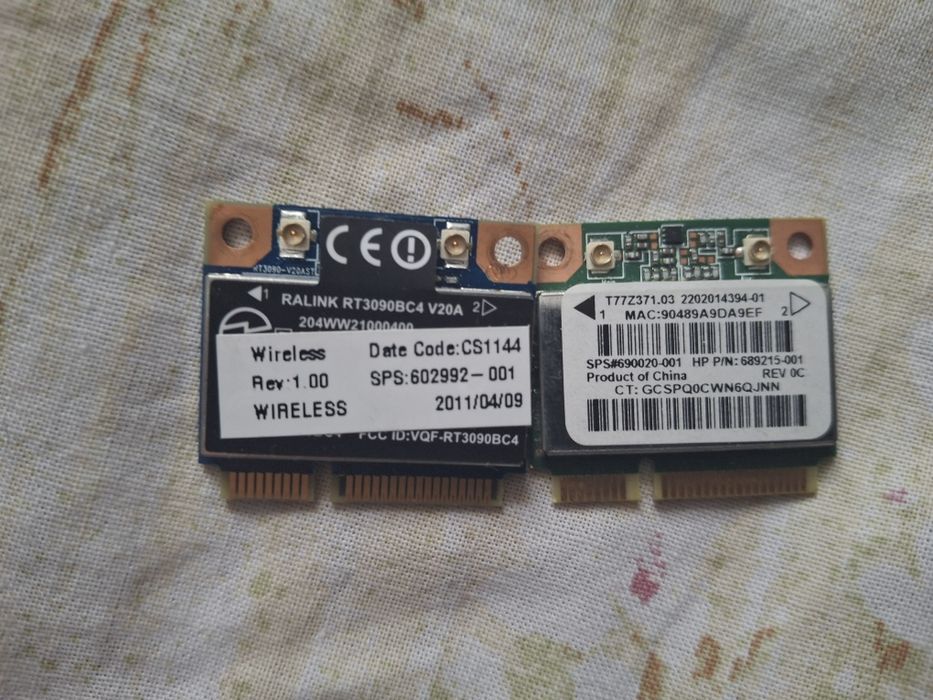 Ноутбучные Wi-Fi модули