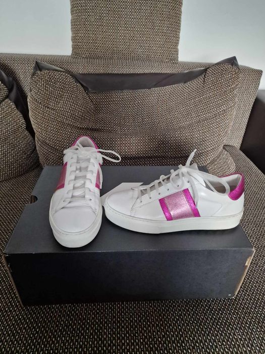 Musette pantofi sport piele naturală 37