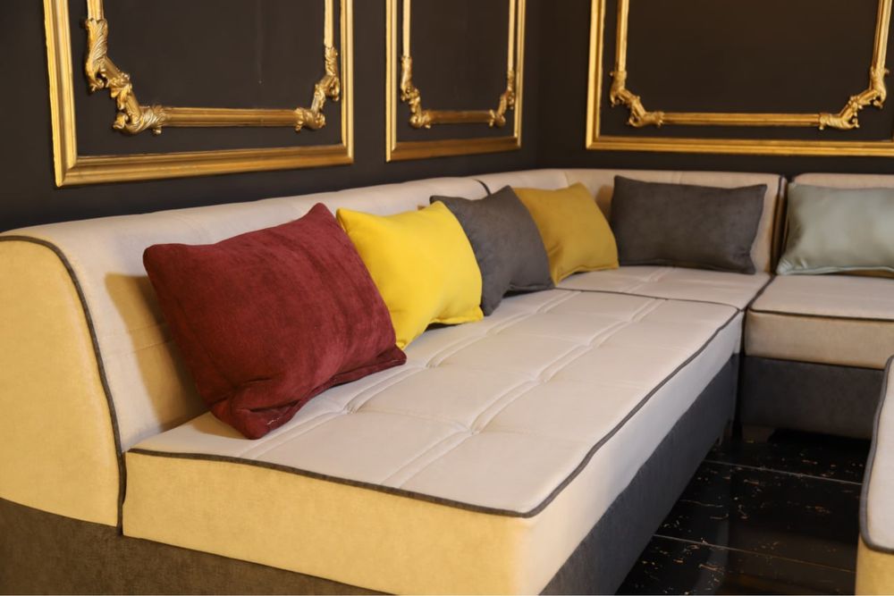 Диван Черепаха с сундуком, модульный  divan Toshbaqa