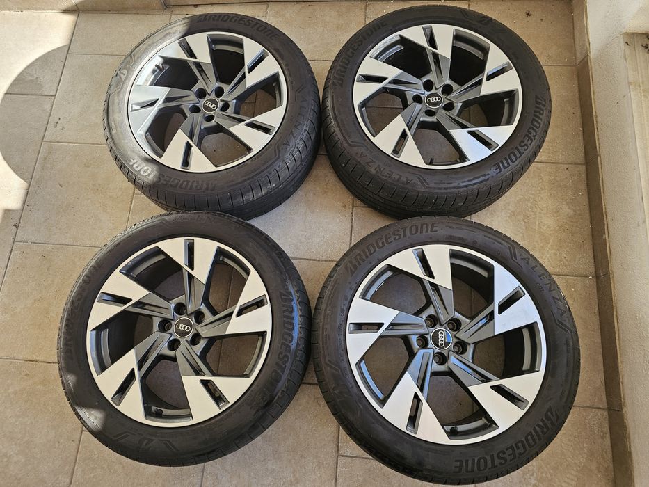 Jante Audi Originale R20 + Cauciucuri vara 225 50 20