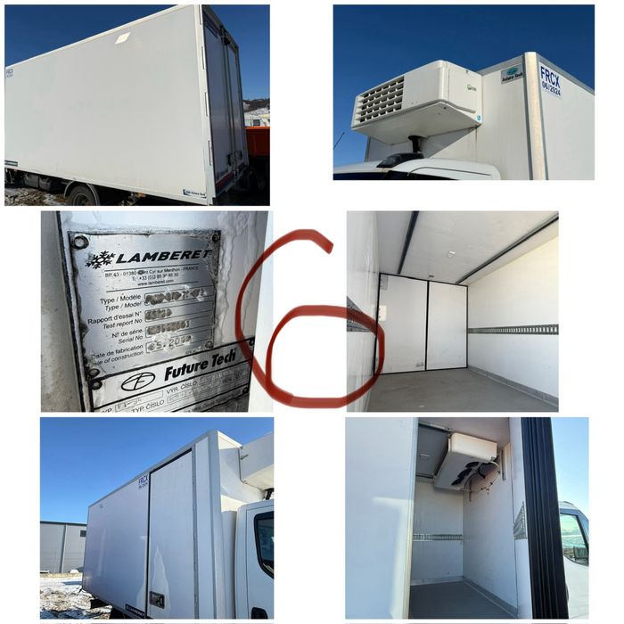 Bena cub frig prelata Iveco Daily Mercedes Sprinter Ford Fiat VW